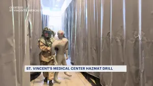 St. Vincent's Medical Center in Bridgeport holds hazmat drill