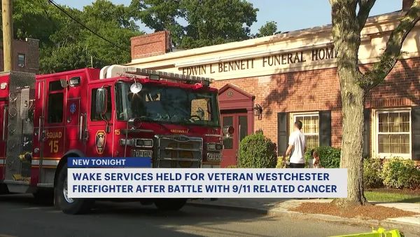 Wake services held for Westchester firefighter who died of 9/11-related cancer