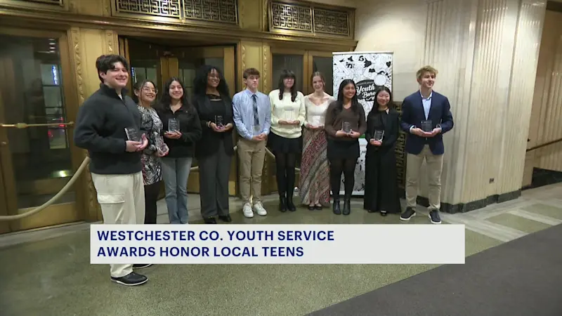 Story image: 10 high school students from across Westchester honored for leadership and service