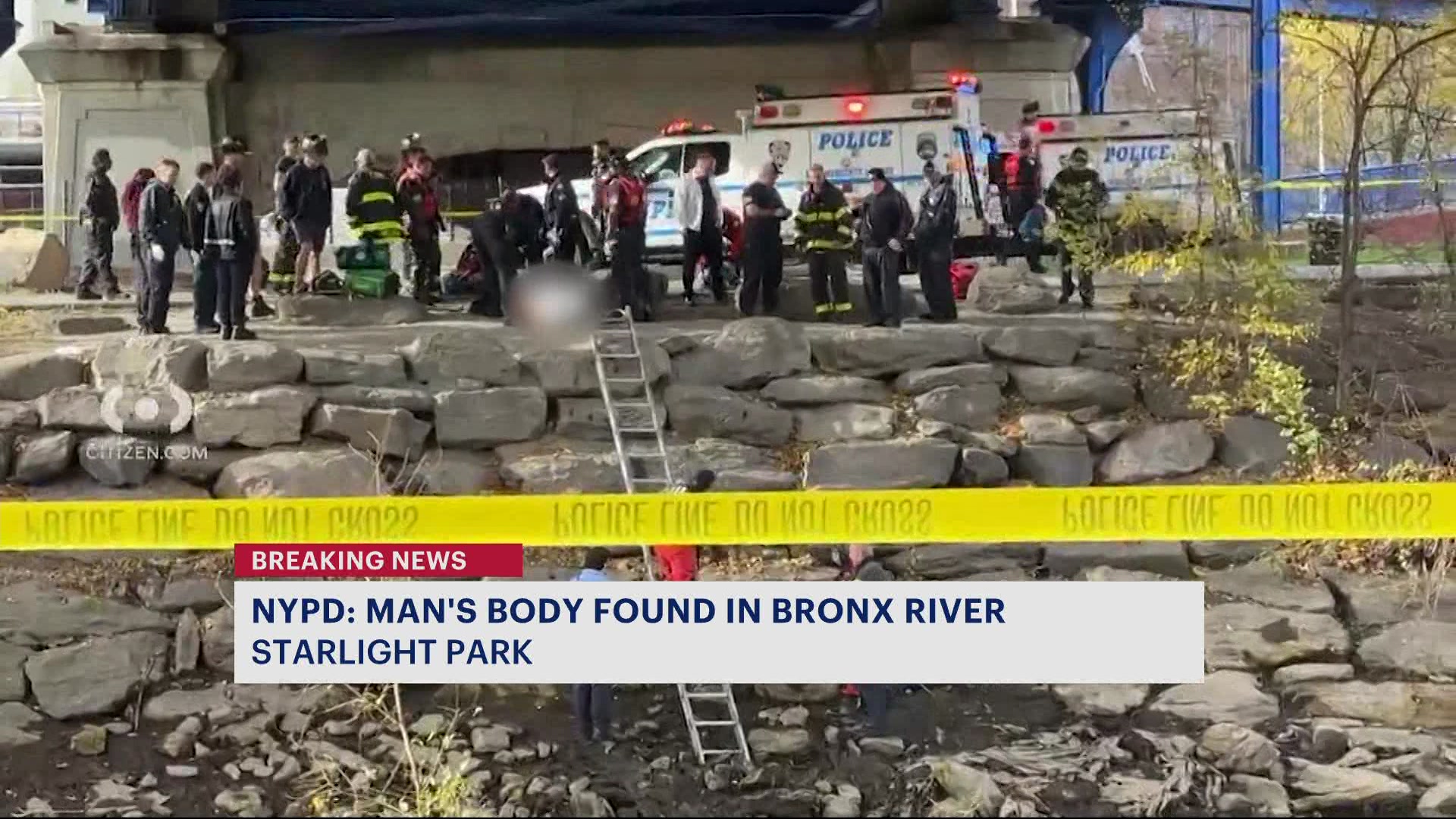 NYPD: Man’s Body Found In Bronx River At Starlight Park