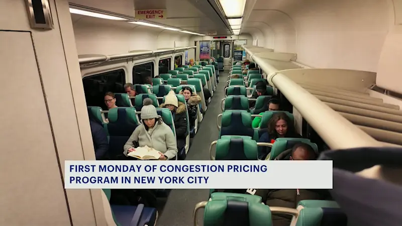 Story image: Hudson Valley commuters encouraged to use mass transit as congestion pricing takes effect