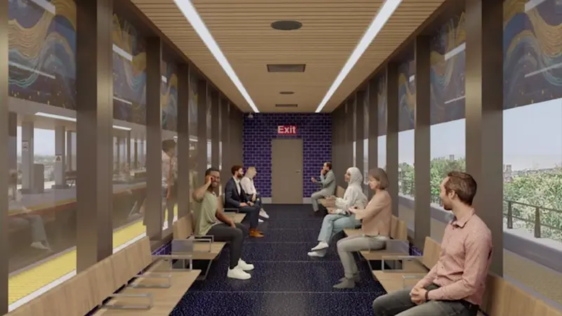 Story image: Babylon LIRR station hits major milestone in $125M renovation