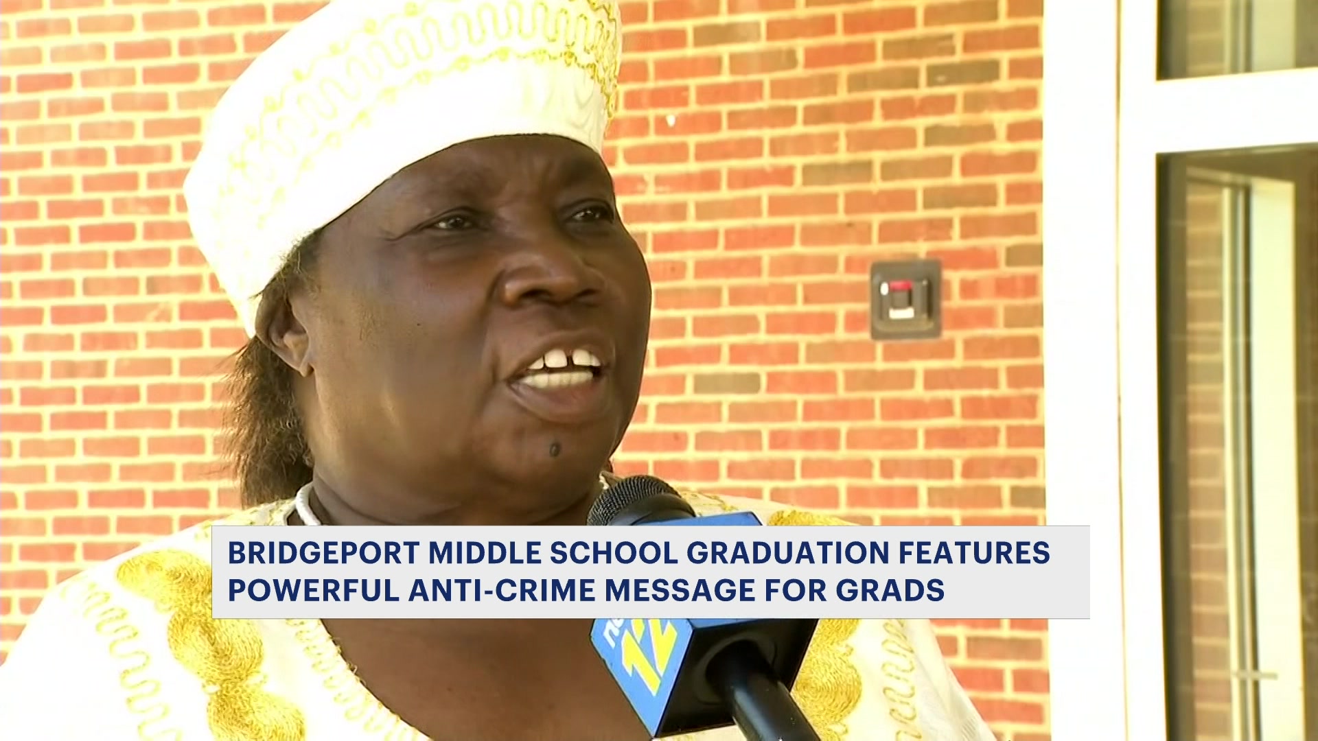 Vonetta Romeo Rivers News 12 | Connecticut | Principal Teacher Deliver Powerful Speech About ...