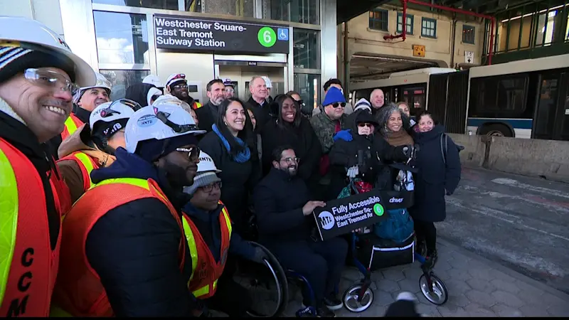 Story image: Upgrades complete at Westchester Square subway station