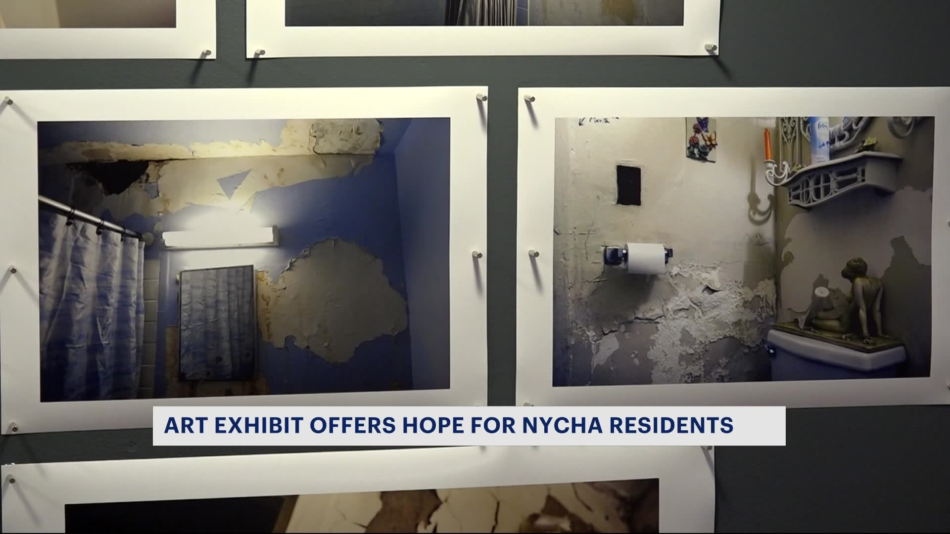 纽约市公共住房居民面临的生活条件在艺术展览中展现