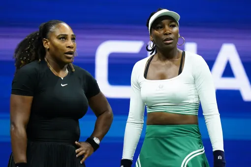 Serena, Venus Williams lose in 1st round of US Open doubles