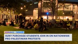 Students at SUNY Purchase join pro-Palestinian protest movement