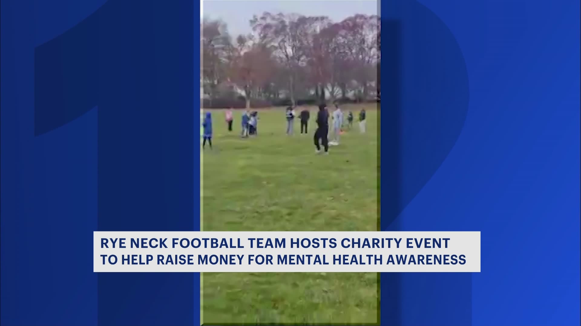 Rye Neck football’s charity game helps raise 700+ for mental health