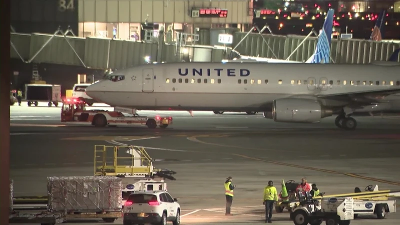 Story image: Hundreds of flights delayed Thursday night at Newark Liberty due to equipment and staffing issues