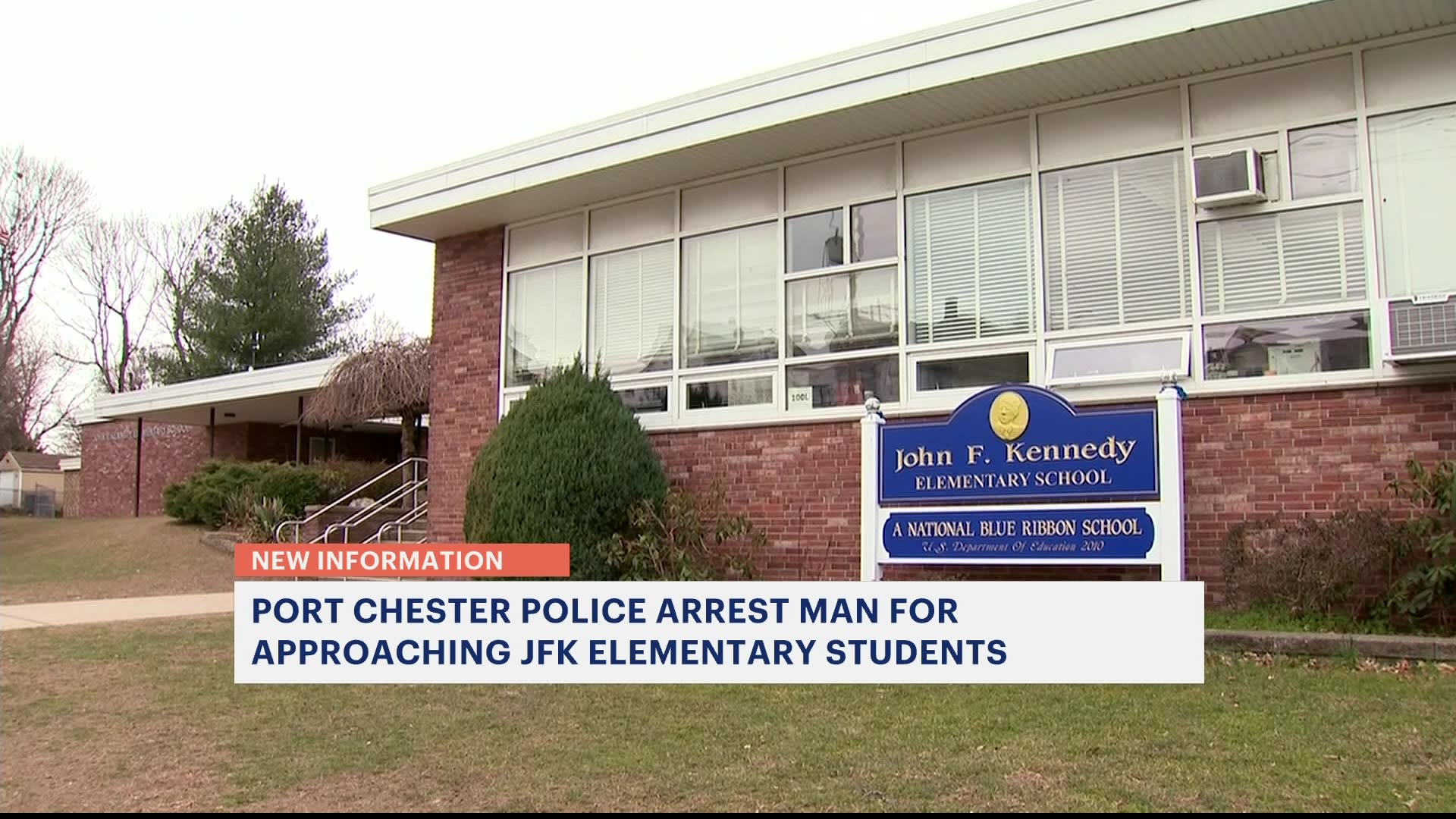 Port Chester police Man who approached JFK Elementary student taken