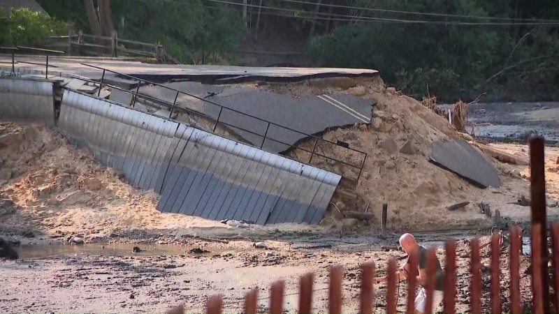 Story image: Gov. Hochul tours damage from historic storm in Suffolk County