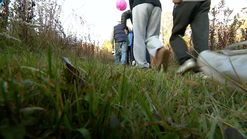 Story image: Wilton Land Trust hosts magical sunset lantern walk