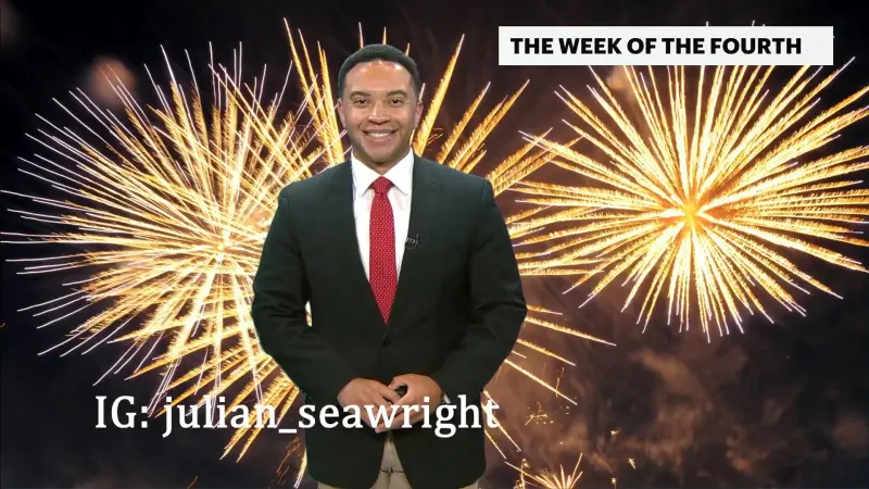 Story image:  What to expect on the beach and in your backyard for July 4 weekend