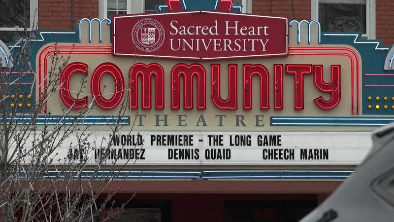 Story image: Sacred Heart University Community Theater rolled out the red carpet for 'The Long Game' premiere