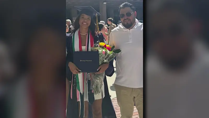Story image: Daughter of Norwalk man seen arrested by ICE agents in viral graphic video calls encounter 'tragic new norm'