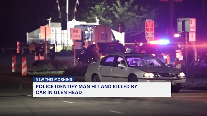 Story image: Police identify man fatally struck by car in Glen Head