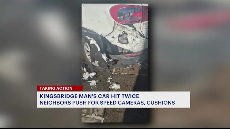 Story image: Kingsbridge man calls for traffic fixes after two hit-and-runs on Riverdale Avenue