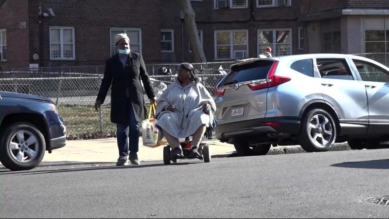 Story image: Seniors plead with DOT for crosswalk near Albany Houses