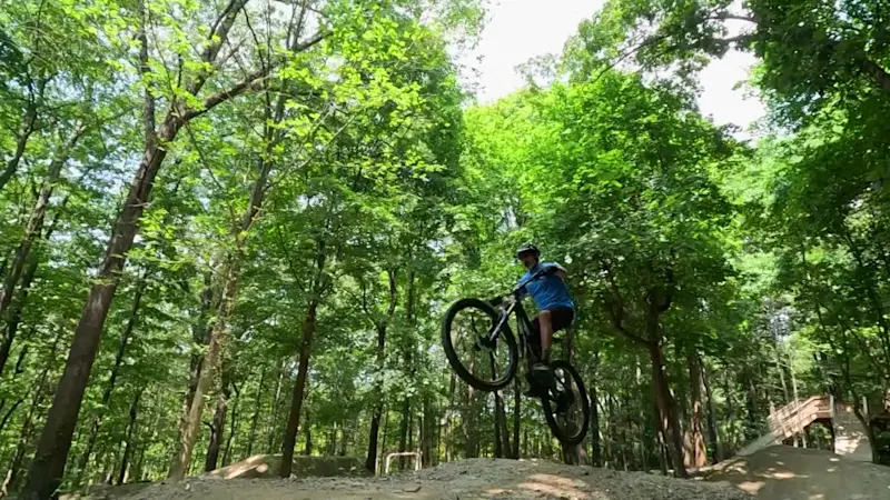 Story image: Pleasantville biking hotspot blends history and adventure