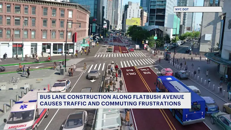 Story image: 'A turtle's pace.’ Brooklyn residents frustrated with construction traffic in Downtown Brooklyn