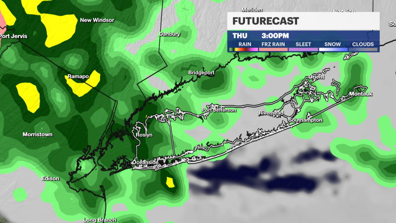 Story image: STORM WATCH: Rain develops overnight and into Thursday; winds of up to 35 mph possible