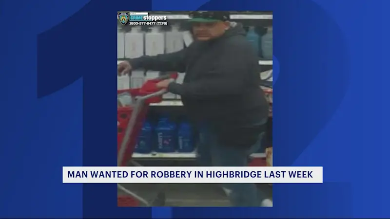 Story image: Man wanted for robbing Highbridge store at knifepoint