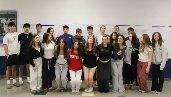 15 sets of twins are graduating from one Long Island high school