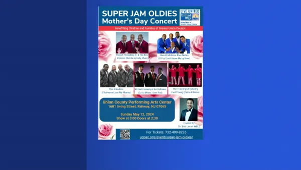 United Way of Greater Union County to host its first ever 'Super Jam Oldies Mother's Day Concert'