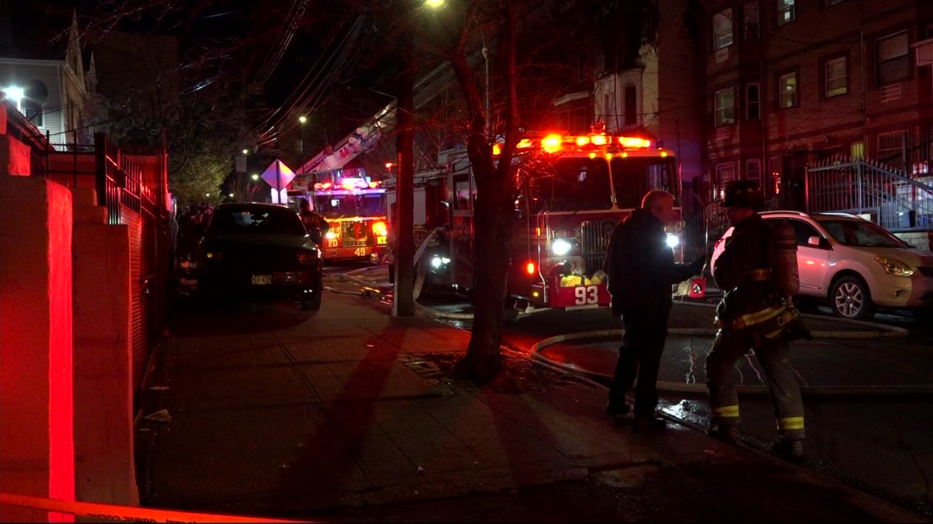 News 12 | Bronx | Fdny 3 Civilians 1 Firefighter Injured In Fire At ...