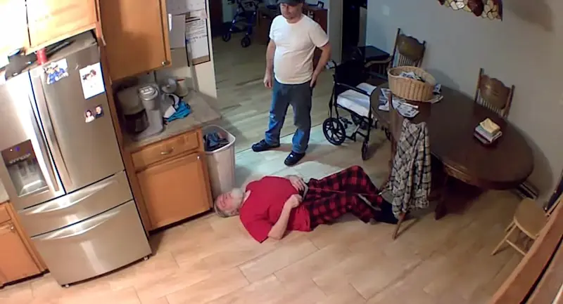 Story image: Home aide from Warwick allegedly seen on Ring camera abusing disabled Vietnam veteran
