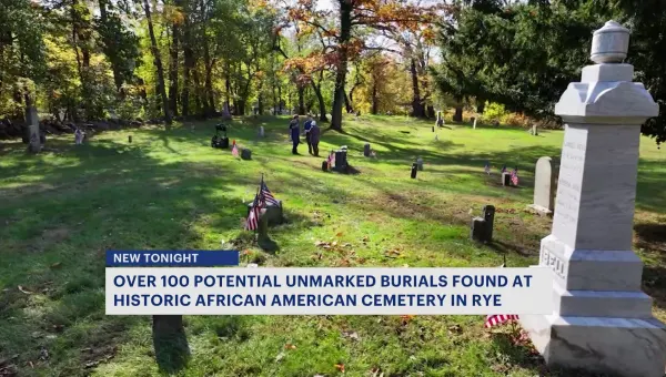 Preliminary report uncovers over 100 potential unmarked burials at historic Rye cemetery