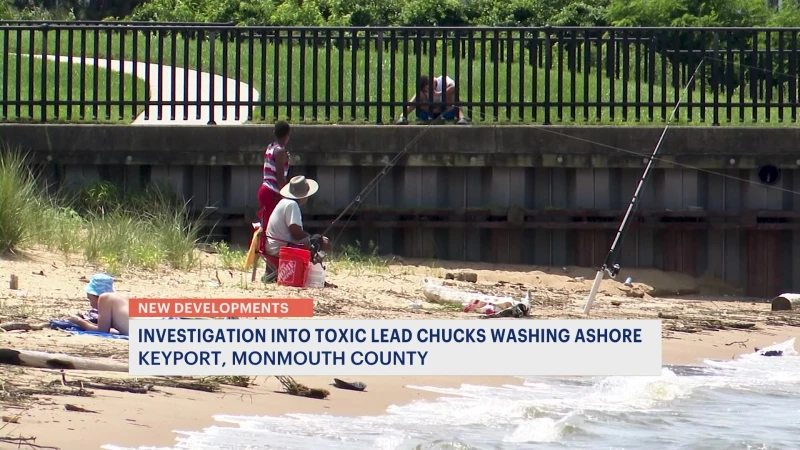 Story image: Lead found on Keyport beach not ‘urgent risk’ to public health, no need to close beach