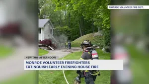 Neighbor's call led to quick response at Monroe house fire