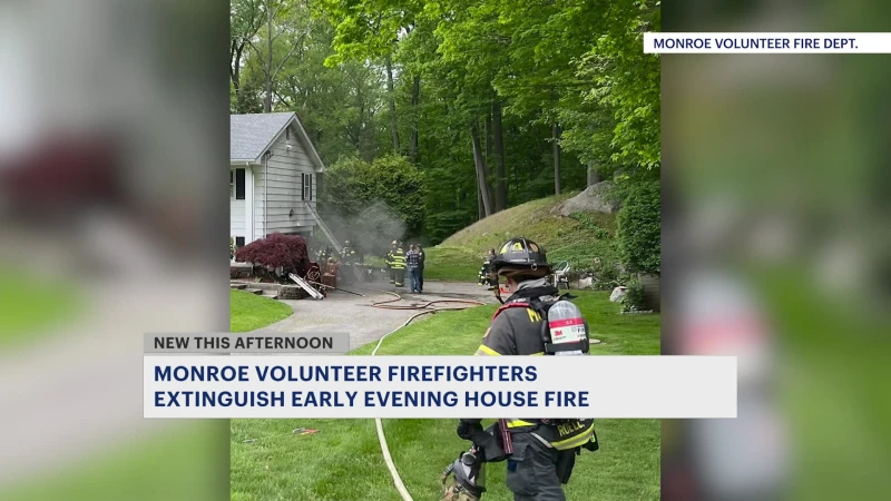 Story image: Neighbor's call led to quick response at Monroe house fire
