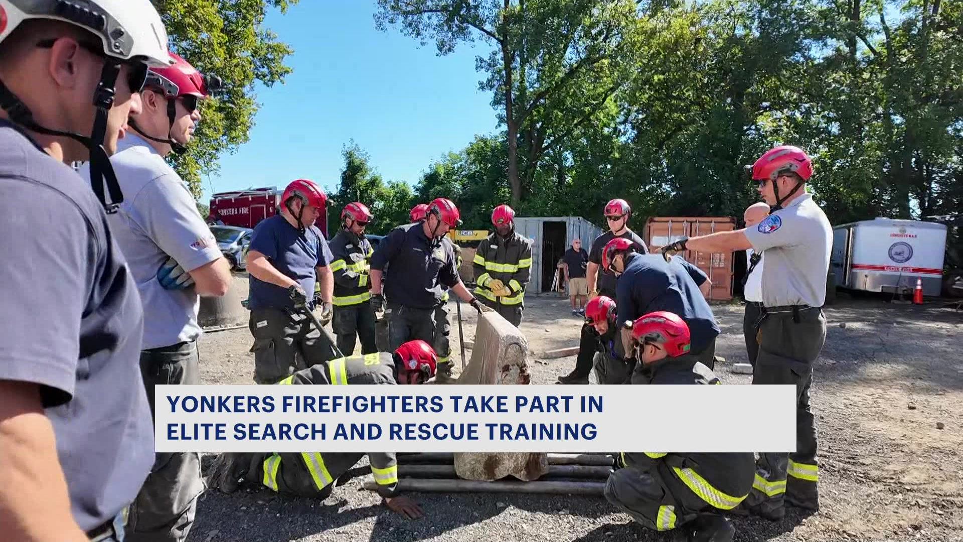 Elite search-and-rescue training underway for Yonkers firefighters