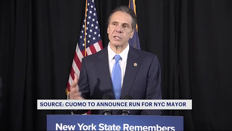 Story image: Sources: Andrew Cuomo to announce run for NYC mayor by end of month