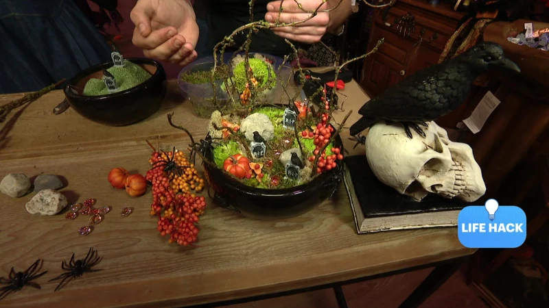 Story image: be Well: Make a spooky statement with this centerpiece