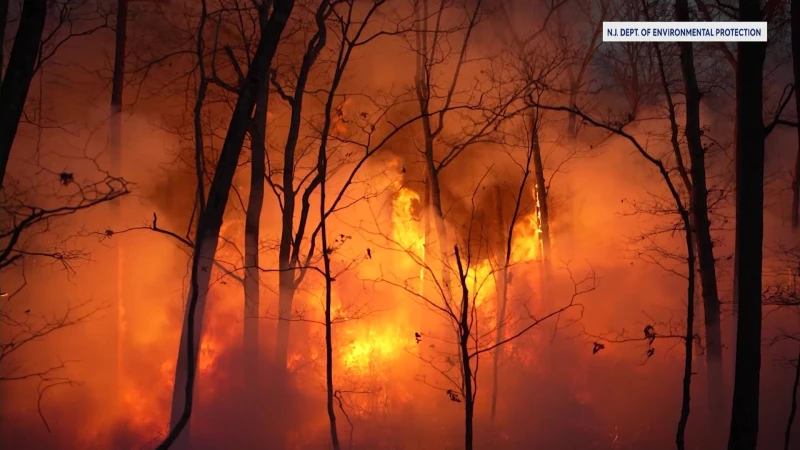 Story image: Officials: Wildfire near Lakewood Country Club now 75% contained