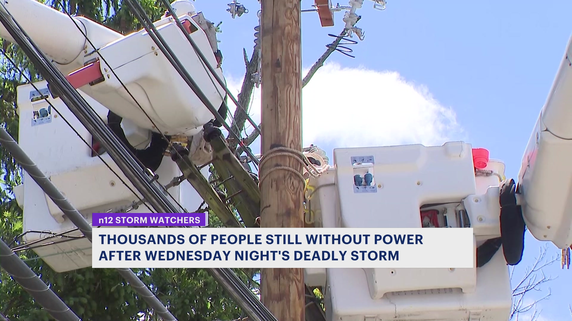 News 12 | New Jersey | Thousands Of Jcpl Customers Remain Without Power ...