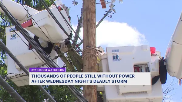 Thousands of JCP&L customers remain without power following powerful storms