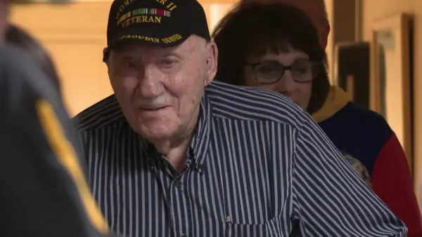 World War II vet celebrates 100th birthday with loved ones