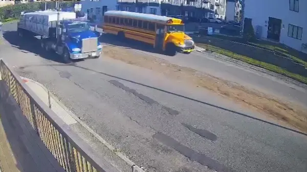 Police: 2 school bus drivers in Monsey ticketed for hitting kids
