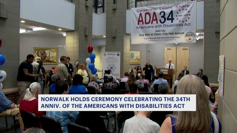 Story image: Norwalk celebrates 34th anniversary of the Americans with Disabilities Act