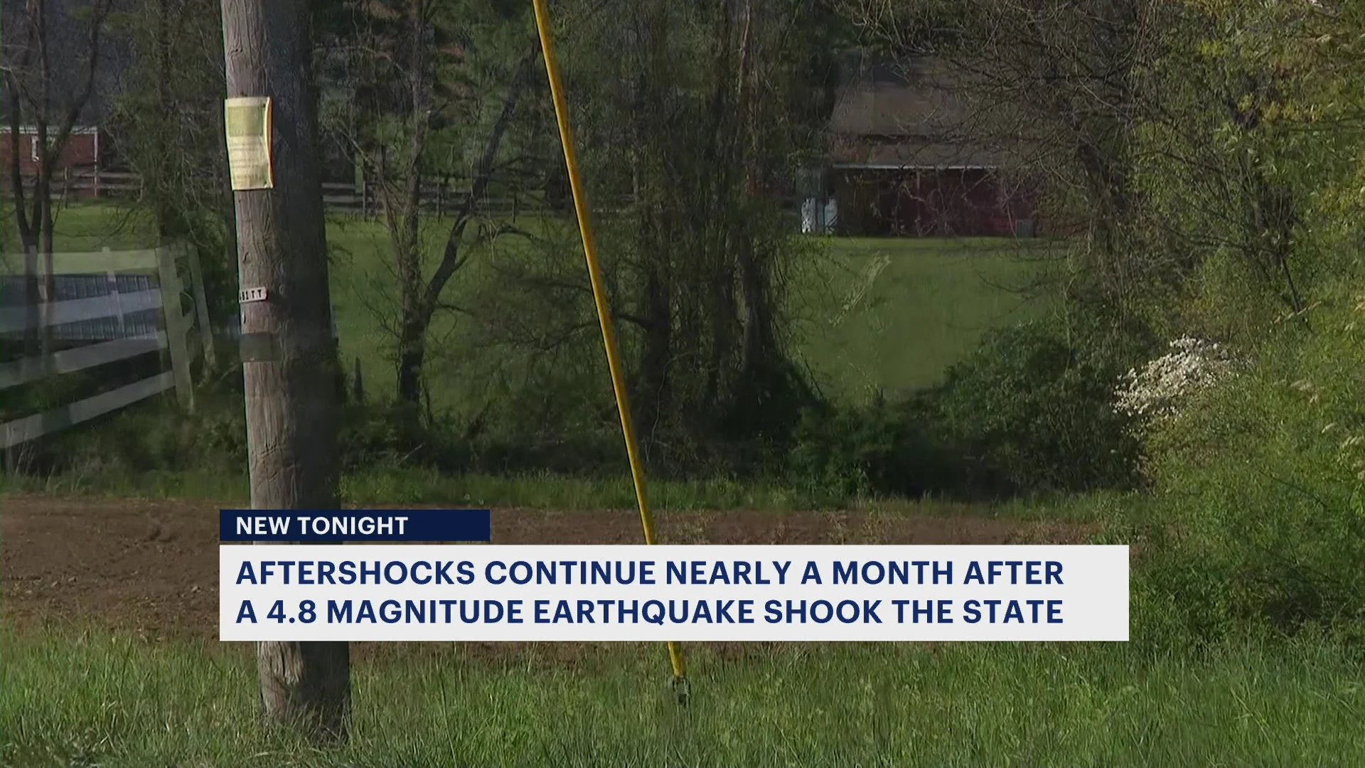 New Jersey sees more than 150 aftershocks since April 5 4.8 magnitude earthquake