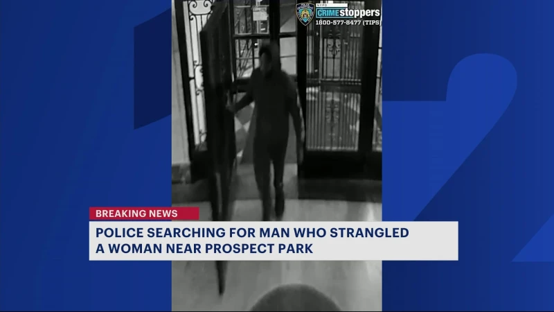 Story image:  NYPD: Suspect wanted in Prospect Lefferts Gardens strangling incident