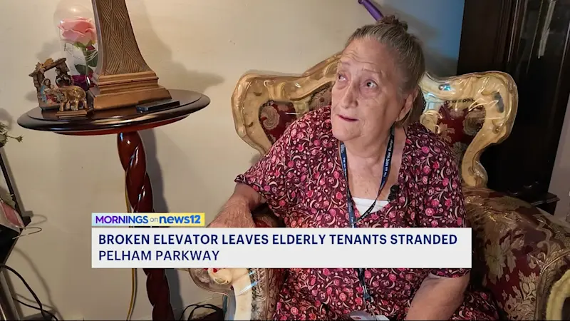 Story image: Broken elevator in Pelham Parkway apartment building leaves elderly tenants stuck in apartments