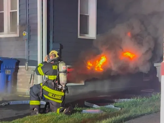 Woodbridge fire Thursday