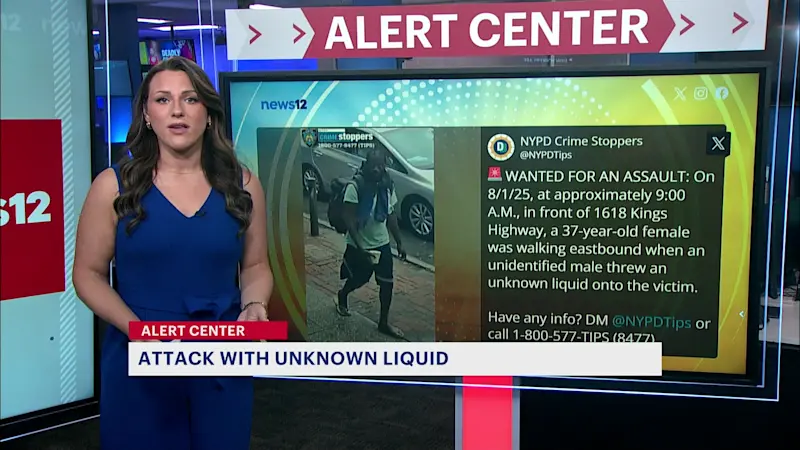 Story image: Woman attacked with unknown liquid in Homecrest