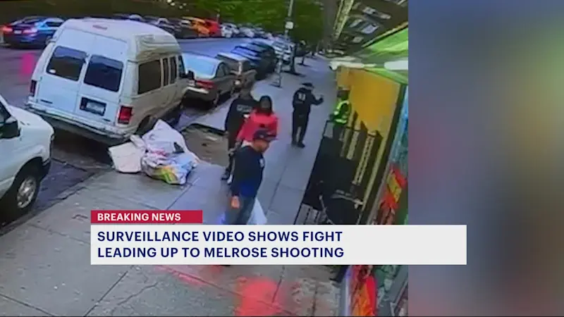 Story image: New video shows moments leading up to fatal shooting in Melrose