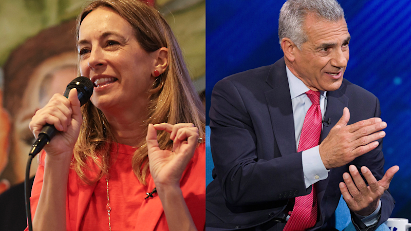 Story image: Republican Jack Ciattarelli and Democrat Mikie Sherrill will run for New Jersey governor in November